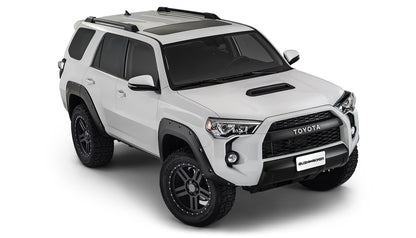 Bushwacker 30925-02 Black Pocket/Rivet Style Smooth Finish 4-Piece Fender Flare Set For 22-23 Toyota Tundra