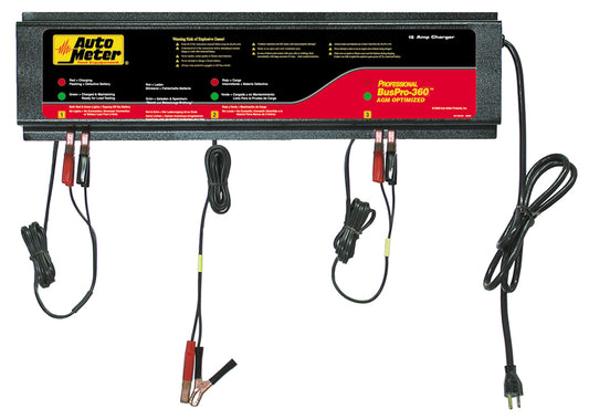 BUSPRO-361; AGM Optimized Smart Battery Charger - 3 Channel 120v 10 Amp
