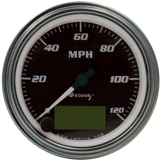 3-3/8 In Chrome Electric Speedometer