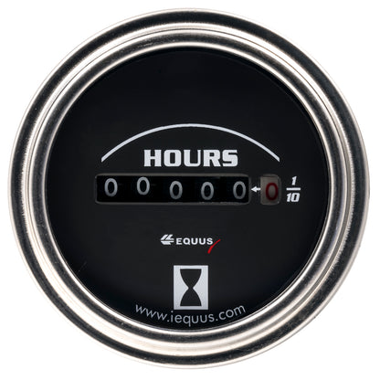 2 In. Chrome Hourmeter