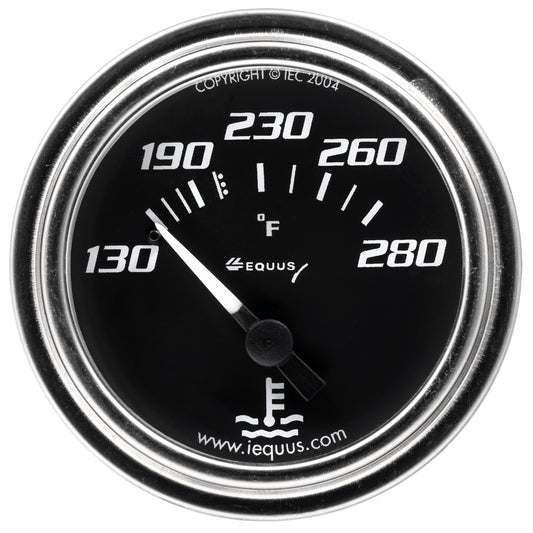 2 In. Chrome Mechanical Water Temperature Gauge