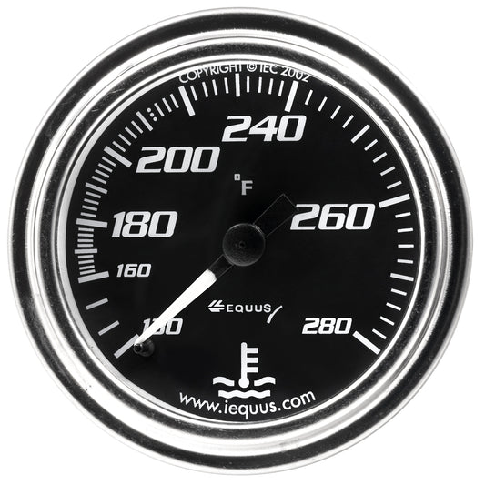 2 In. Chrome Mechanical Water Temperature Gauge