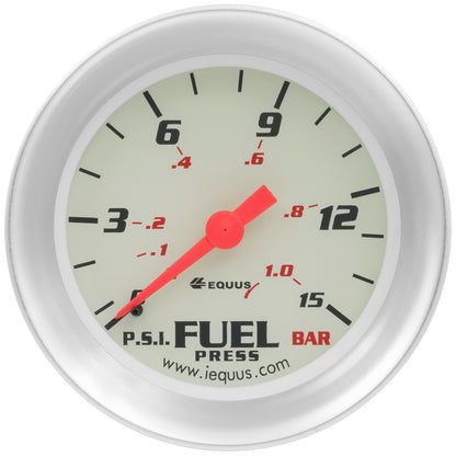 2 5/8 In. Mechanical Fuel Pressure Gauge