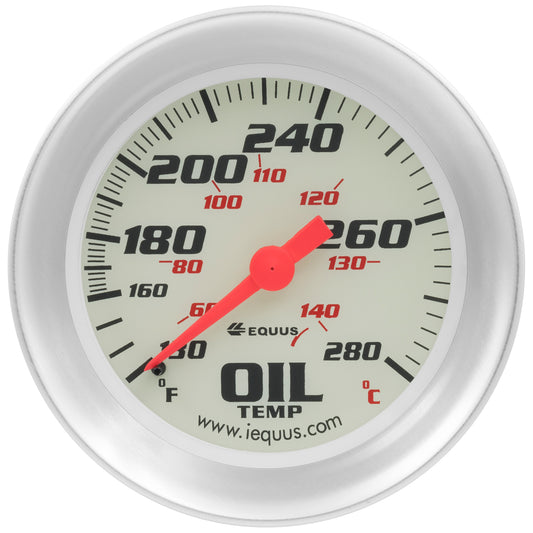 2-5/8 In. Mechanical Oil Temperature Gauge