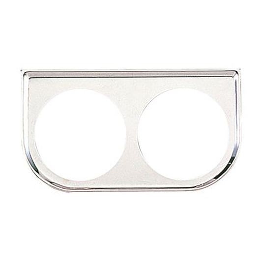 2 In. Chrome Dual Mounting Panel
