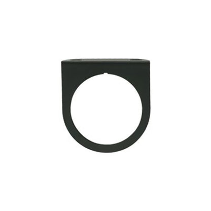 2 In. Black Single Gauge Mounting Panel