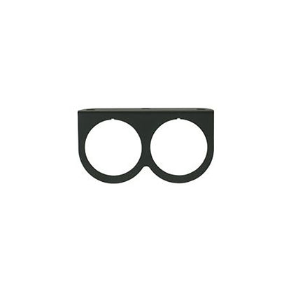 2-5/8 In. Black Double Gauge Mounting Panel