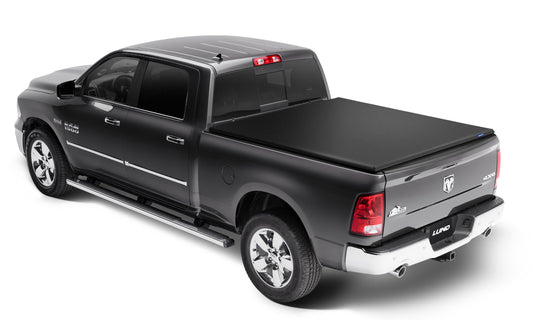 Lund 96888 Genesis Elite Roll Up Truck Bed Tonneau Cover For 2005-2012 Dodge Dakota (w/o Utility Track); 2006-2009 Mitsubishi Raider; Fits 5 Ft. Bed