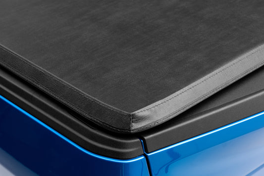 Lund 950121 Genesis Tri-Fold Truck Bed Tonneau Cover For 2007-2021 Toyota Tundra W/o Trail Special Edition Box; Fits 6.5 Ft. Bed