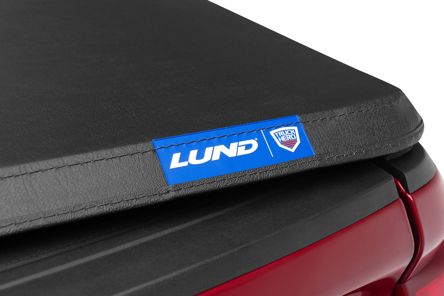 Lund 950294 Genesis Tri-Fold Tonneau - 2019-2024 Chevrolet Silverado 1500/GMC Sierra 1500; Fits 8 Ft. Bed