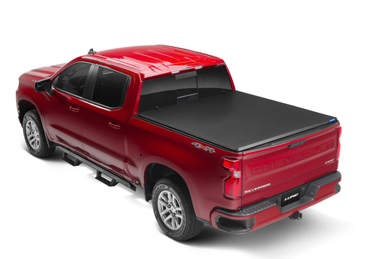 Lund 969559 Hard Fold Truck Bed Tonneau Cover For 2014-2021 Toyota Tundra Incl Track Adptr Kit; Fits 6.5 Ft. Bed W/o Trail Spcl Edtn Box