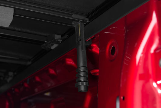 Lund 969515 Hard Fold Truck Bed Tonneau Cover For 2007-2013 Toyota Tundra Without Utility Track System; Fits 8 Ft. Bed