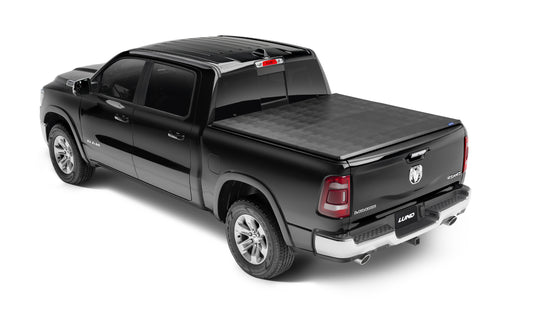 Lund 95019 Genesis Tri-Fold Tonneau For 2002-2008 Dodge Ram 1500 Excludes Beds With Rambox Cargo Management; Fits 6.5 Ft. Bed