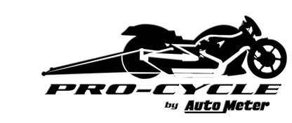 3-3/8 In. TACHOMETER 0-10000 RPM WHITE PRO-CYCLE