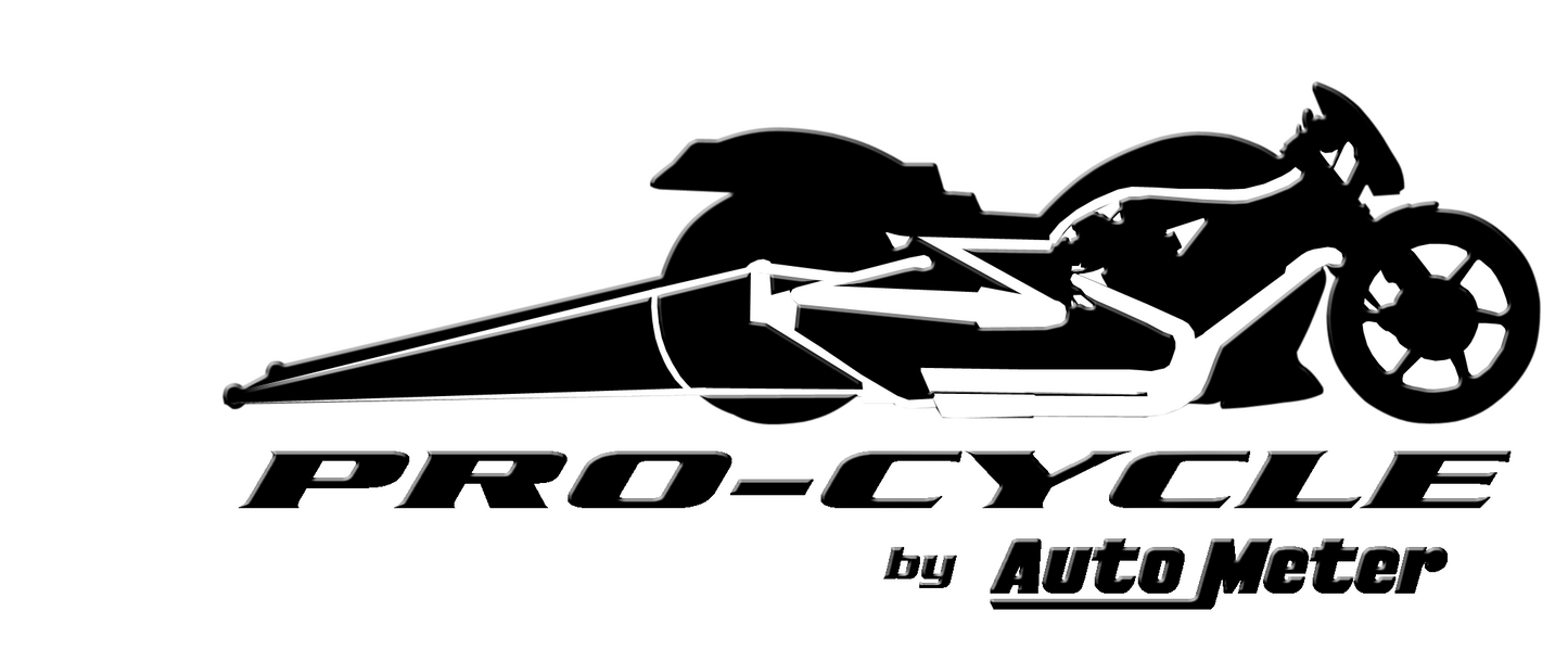 3-3/8 In. TACHOMETER 0-10000 RPM BLACK PRO-CYCLE