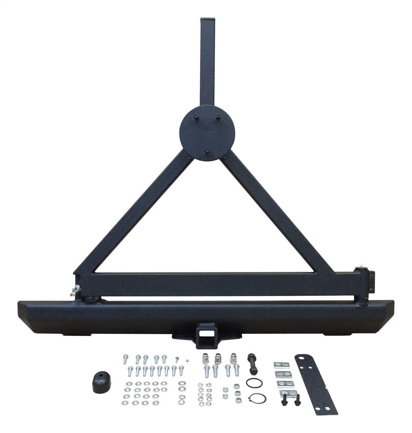 RT Off-Road - Steel Black HD Bumper & Tire Carrier
