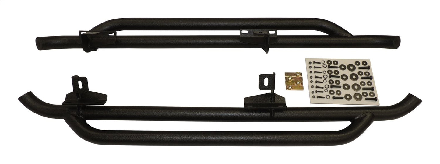 RT Off-Road - Steel Black Rocker Panel Guard Set