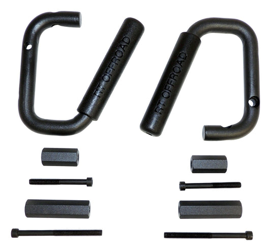 RT Off-Road - Steel Black Grab Handle Set