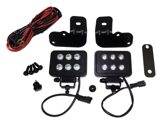 RT Off-Road - Metal Black LED Block Lamp Kit