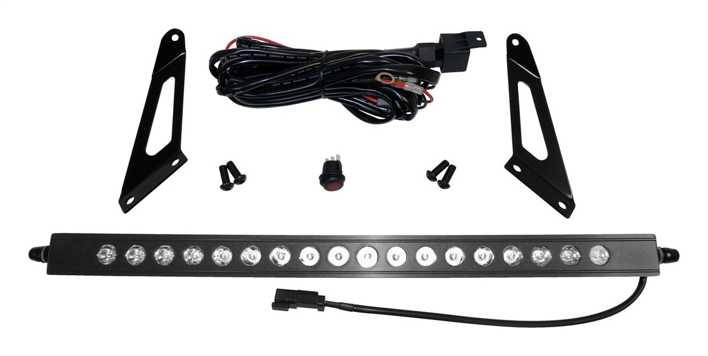 RT Off-Road - Metal Black LED Light Bar & Hood Bracket Kit
