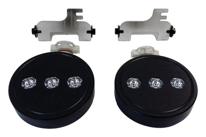RT Off-Road - Metal Black LED Fog Lamp Kit
