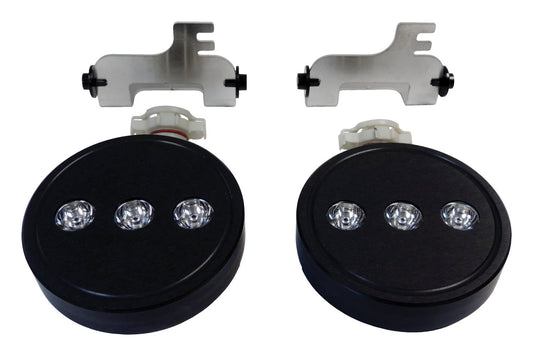 RT Off-Road - Metal Black LED Fog Lamp Kit