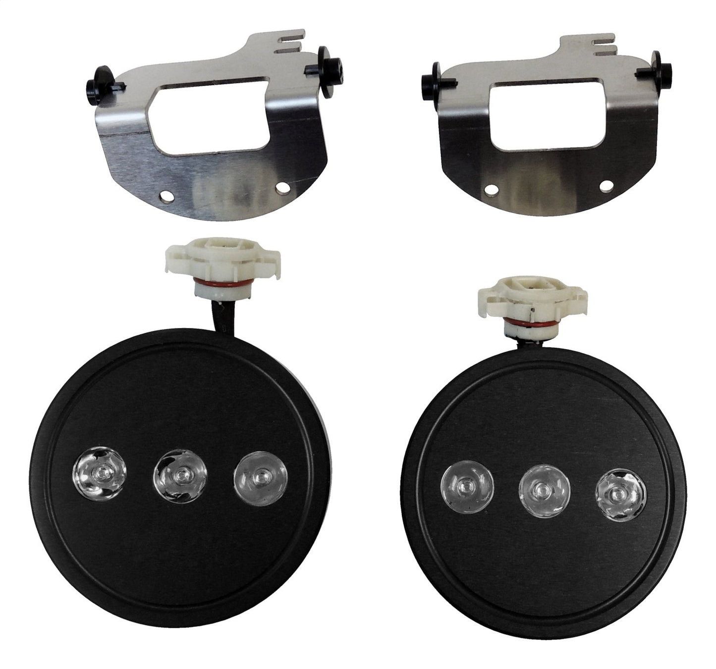 RT Off-Road - Metal Black LED Fog Lamp Kit