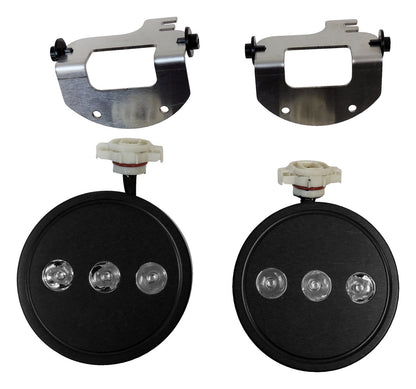 RT Off-Road - Metal Black LED Fog Lamp Kit