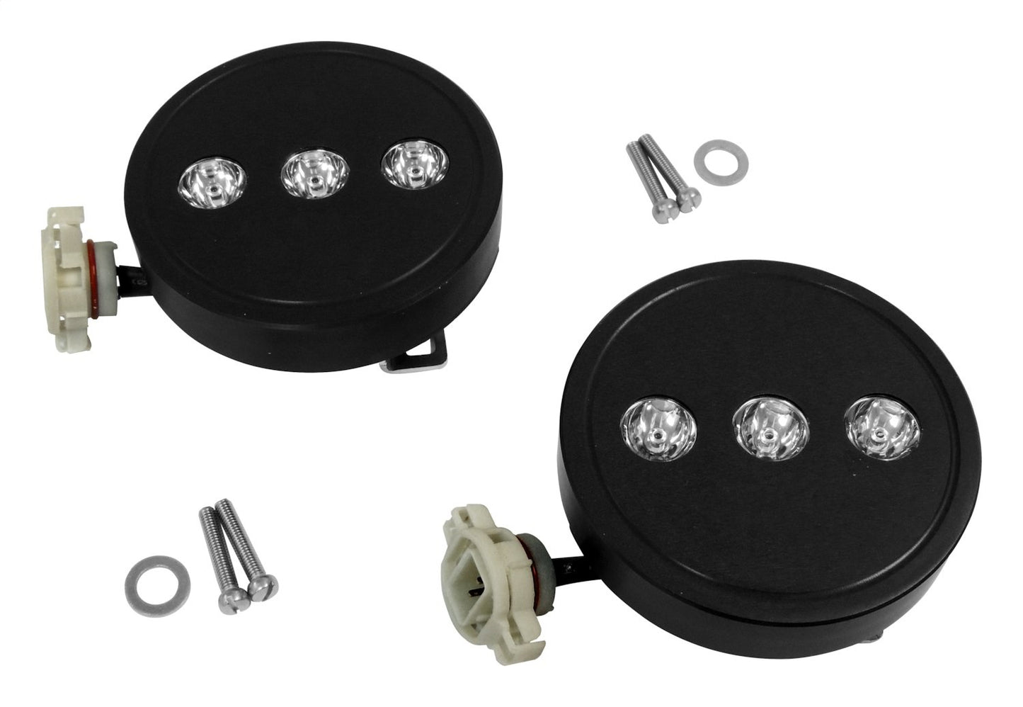 RT Off-Road - Metal Black LED Fog Lamp Kit