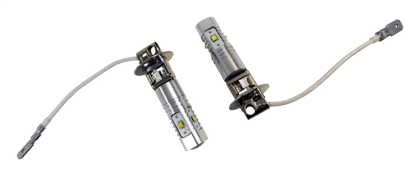 RT Off-Road - Metal Silver LED Fog Lamp Bulb Kit