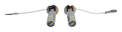 RT Off-Road - Metal Silver LED Fog Lamp Bulb Kit