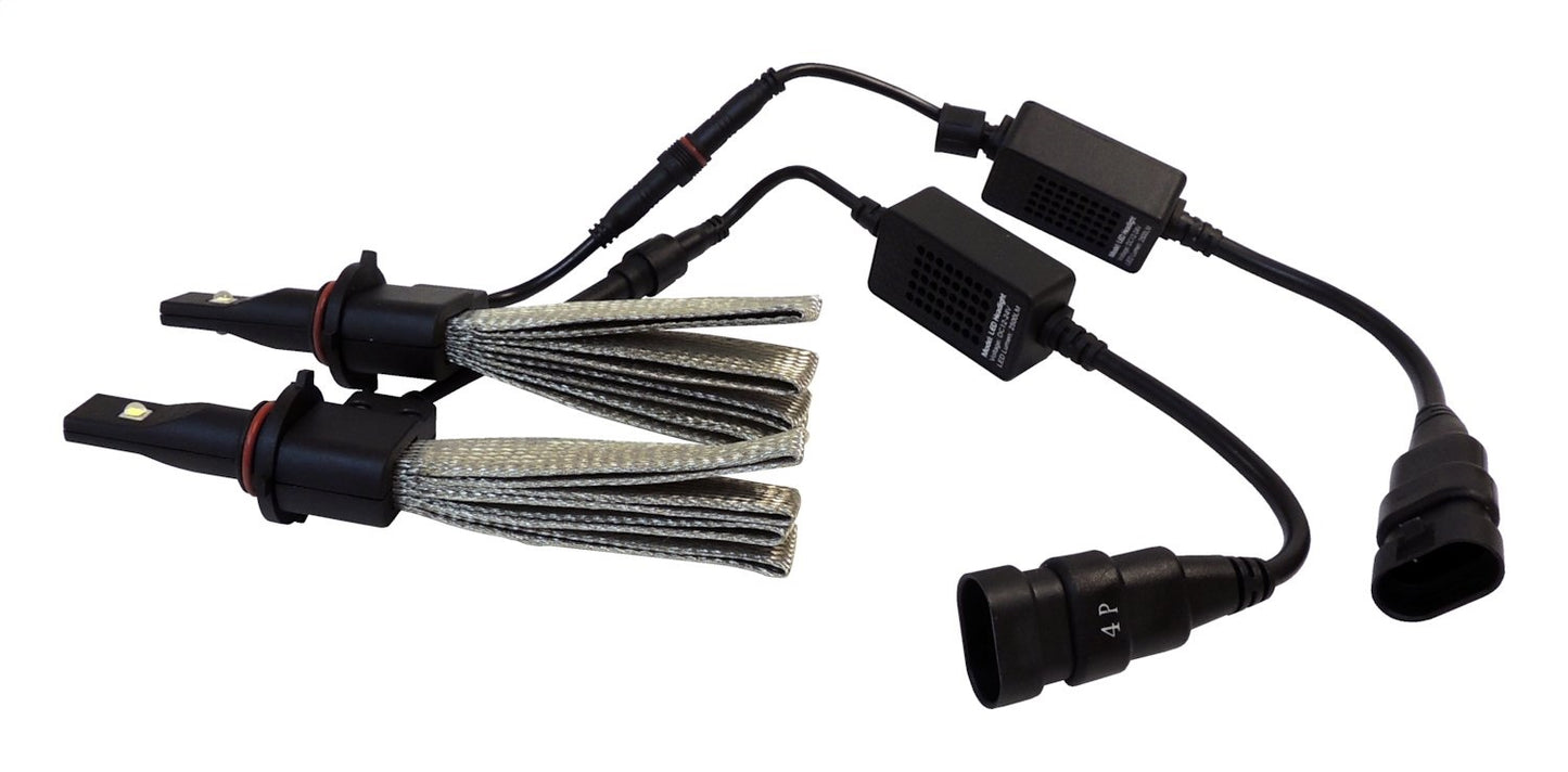 RT Off-Road - Metal Black LED Headlight Bulb Kit