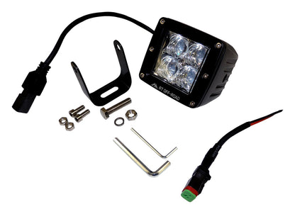 RT Off-Road - Aluminum Black LED Cube Spot Lamp