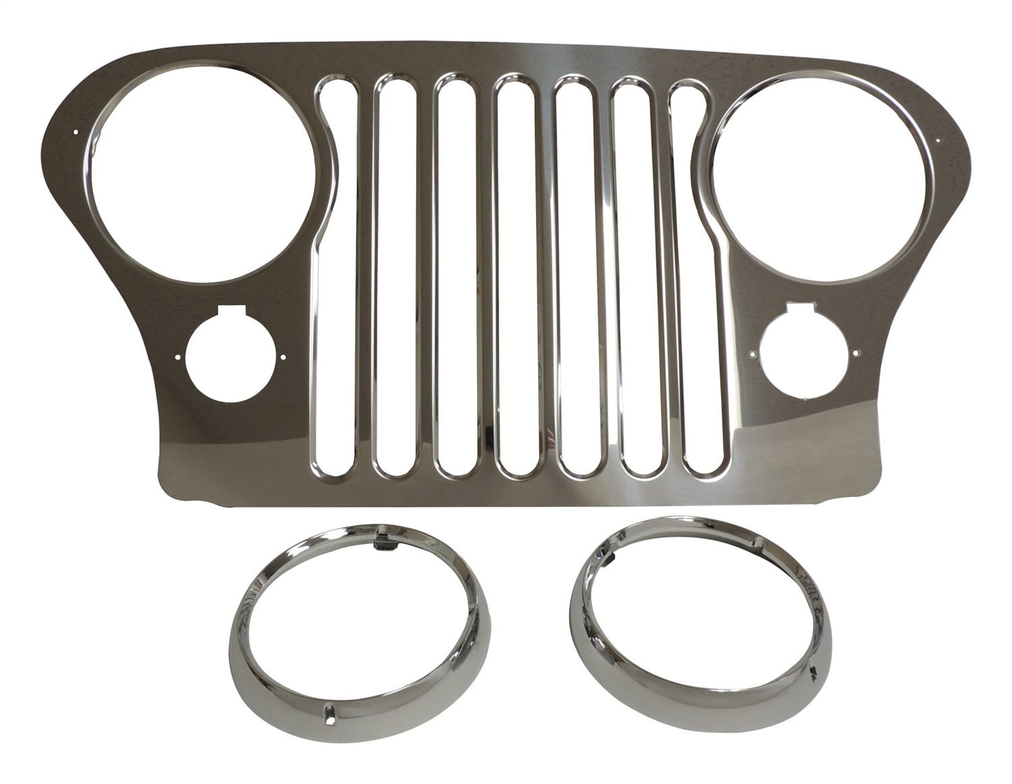 RT Off-Road - Stainless Stainless Grille Overlay