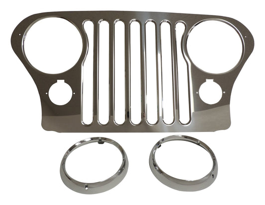 RT Off-Road - Stainless Stainless Grille Overlay