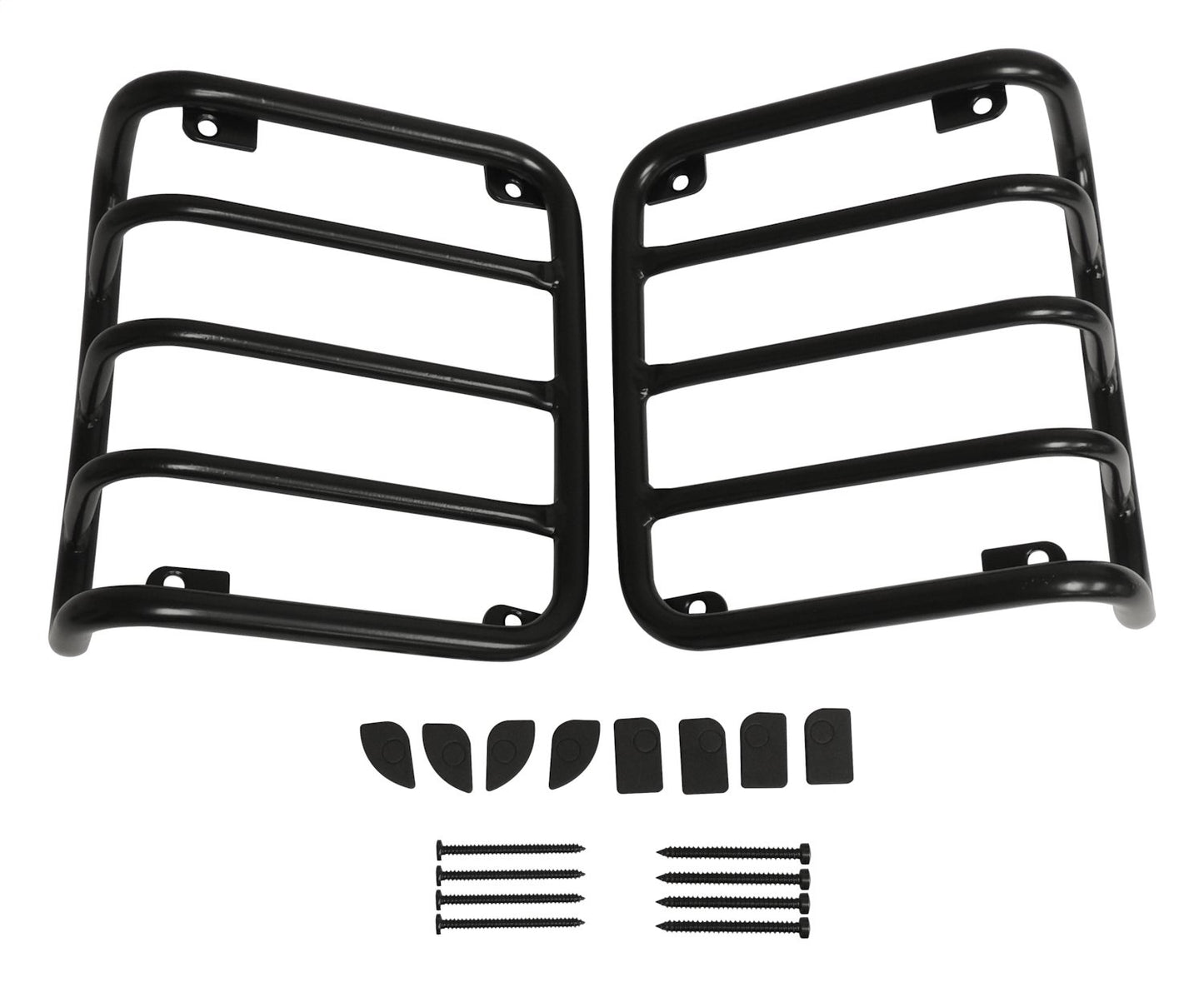 RT Off-Road - Stainless Black Tail Light Guard Set