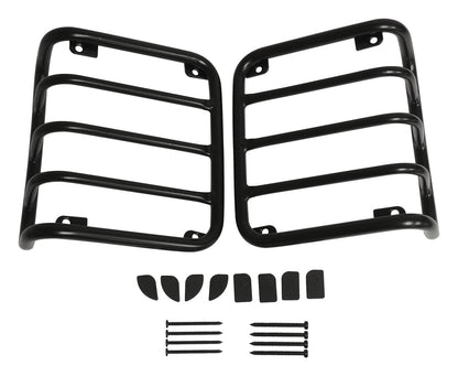 RT Off-Road - Stainless Black Tail Light Guard Set