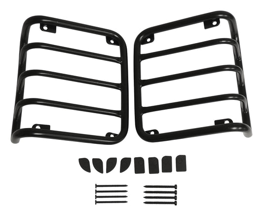 RT Off-Road - Stainless Black Tail Light Guard Set