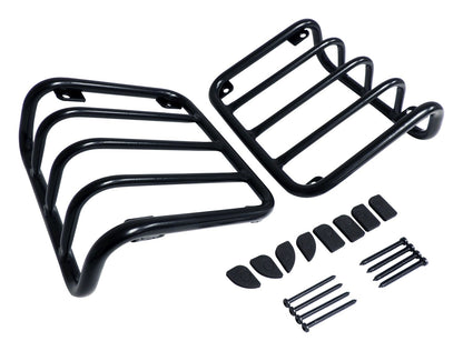 RT Off-Road - Stainless Black Tail Light Guard Set