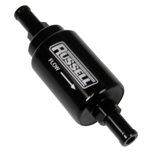 CHECK VALVE 3/8 MALE TO 3/8 MALE BARBED BLK ANODIZED