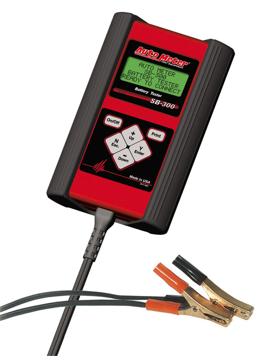 SB-300; Technician Grade Intelligent Handheld Battery Tester For 6V & 12 Applications
