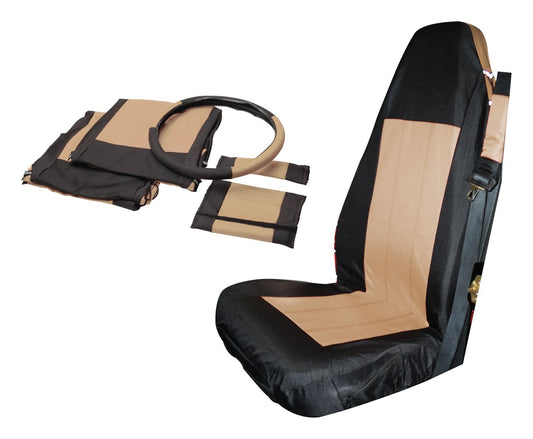 RT Off-Road - Fabric Black Seat Cover Set
