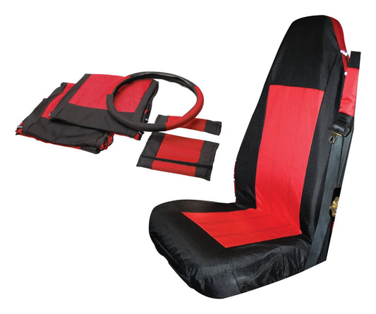 RT Off-Road - Fabric Black Seat Cover Set