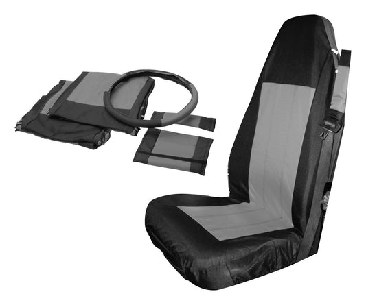 RT Off-Road - Fabric Black Seat Cover Set