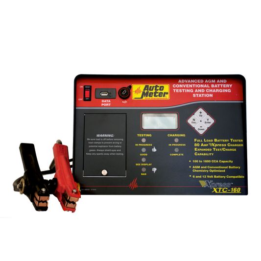 XTC-160; AGM Optimized Fast Charger/Tester