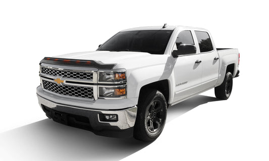 Auto Ventshade 953123 Aeroskin LightShield Pro Hood Protector For 16-18 Chevrolet Silverado 1500/19 Silverado 1500 LD