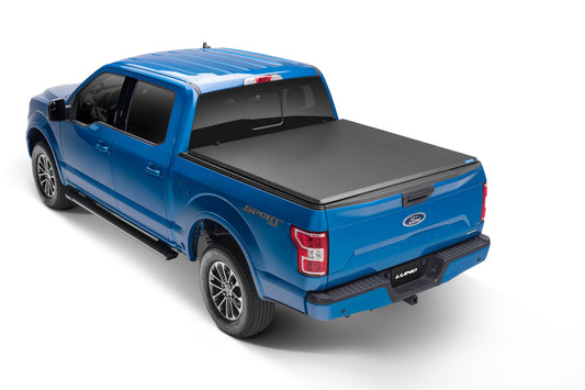 Lund 969366 Hard Fold Truck Bed Tonneau Cover For 1999-2016 Ford F-250/F-350; Fits 6.8 Ft. Bed