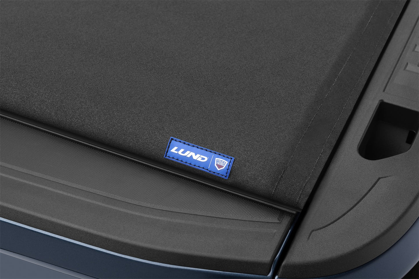 Lund 96874 Genesis Elite Roll Up Truck Bed Tonneau Cover - 2015-2024 Ford F-150; Fits 8 Ft. Bed